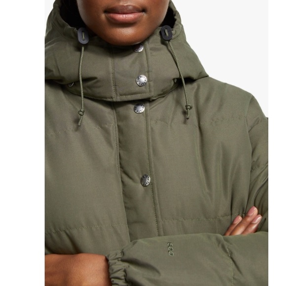 The North Face Sierra Down Parka Taupe Green NWT - Picture 2 of 16